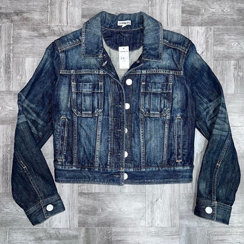 Express Blue Denim Jacket